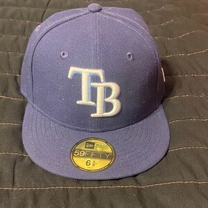 New Tampa Bay Rays New Era Fitted Cap 6 5/8